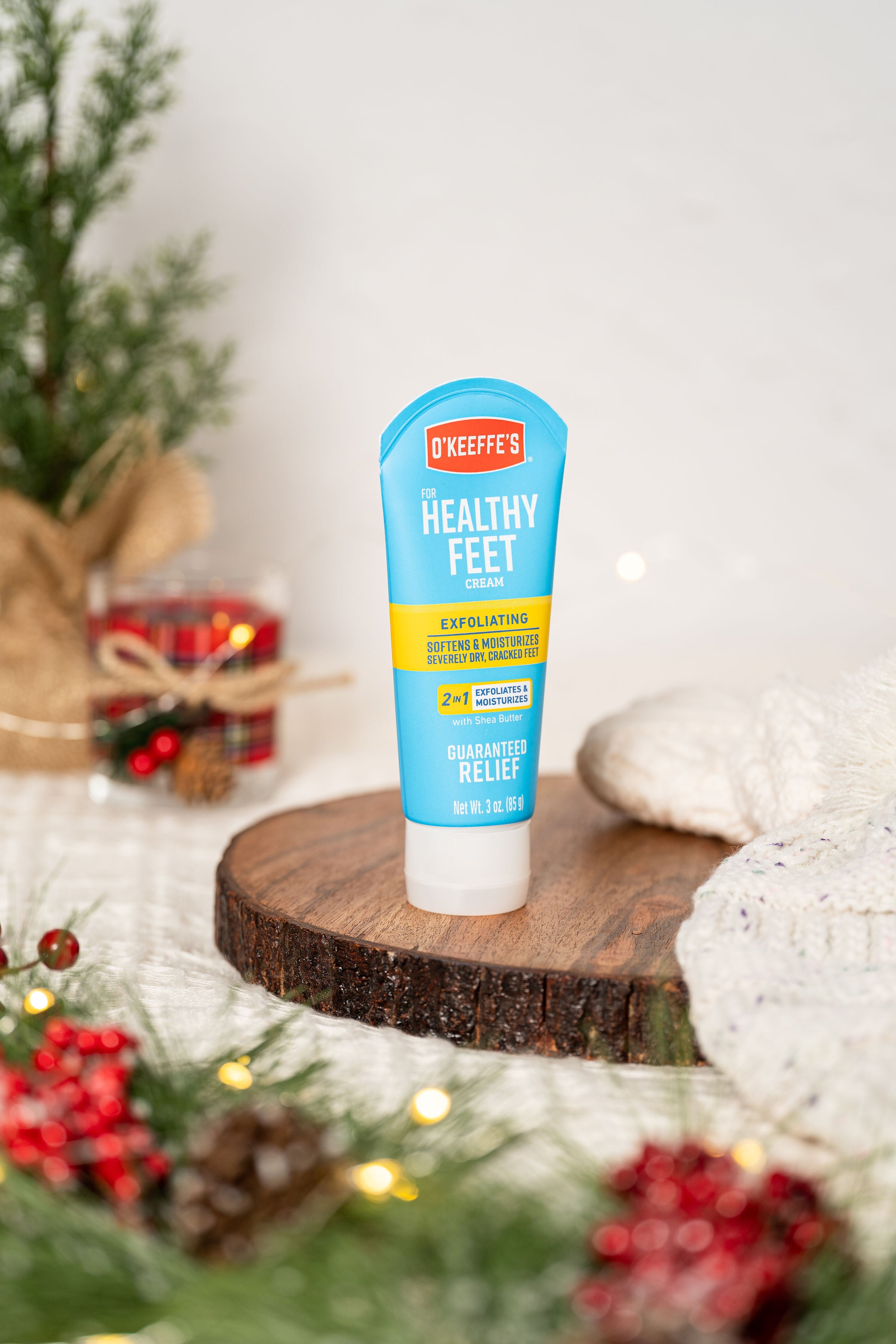 O'Keeffe's Healthy Feet Exfoliating Foot Cream - Dermy Doc Box