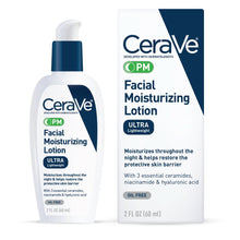 Load image into Gallery viewer, CeraVe PM Facial Moisturizing Lotion
